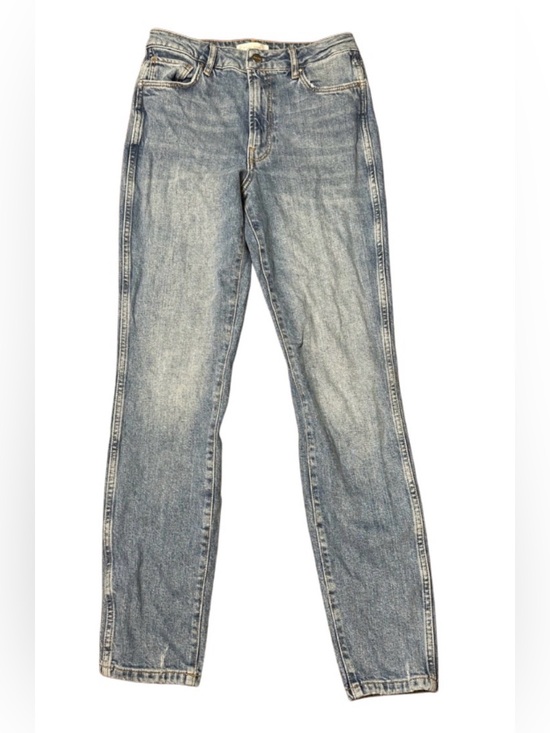 Anine Bing Denim - ANINE BING Kate Jeans Women’s 26 Blue Wash Mid Rise Straight Leg Stretch Denim